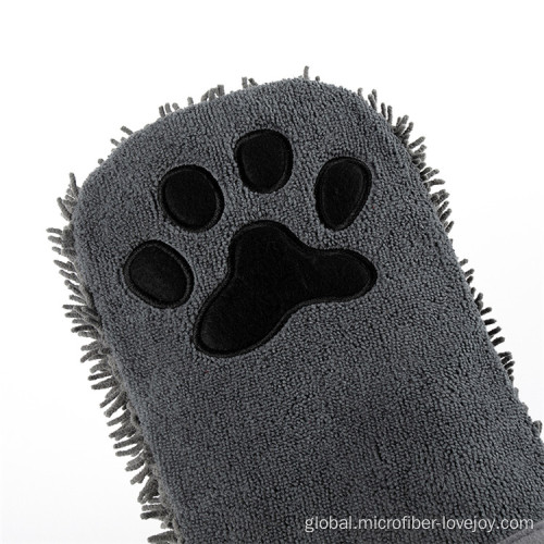 China Microfiber chenille dog towels soft cat microfiber towels Supplier